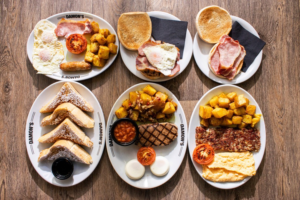 FANCY A BREKKIE 🥓🍳🥯🥐☕️ Then get yourself to the best #breakfast in town!! ➡️ damons.co.uk/menus/breakfas… ⬅️ #Menu #Brekkie #FullCookedBreakfast