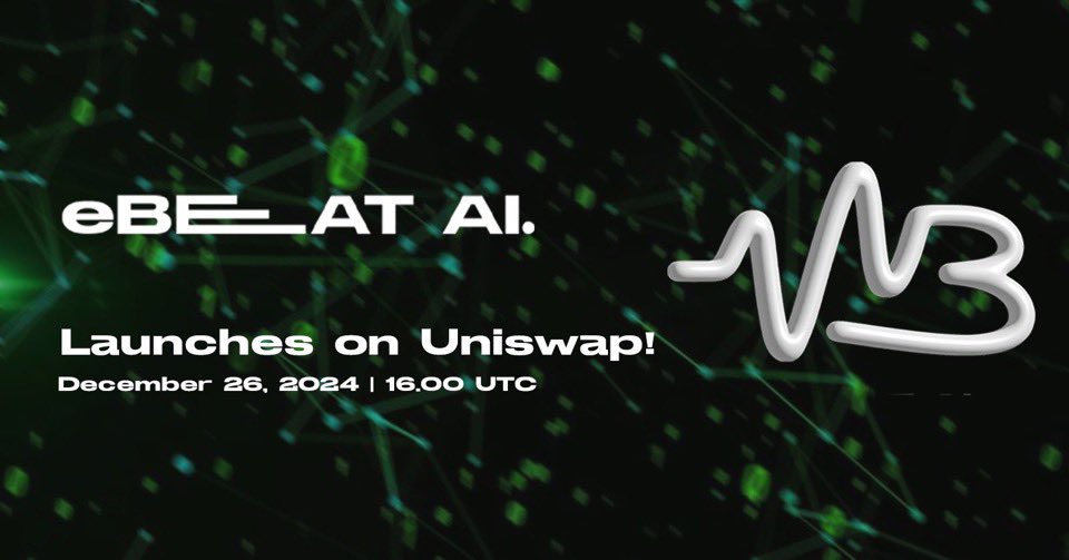 @Crouserrr The ticker is $BEATAI. Music Ai + blockchain, you don't want to miss this. 
You can make, listen and personalize your own music and beats <a href="/eBeat_AI/">eBeat AI 💽</a>