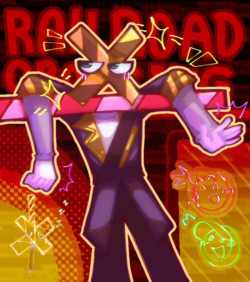 extrelad3069's tweet photo. Fan art for @gechthegoofyahh 's #trafficsignage 
I love this little series. Can't wait to see more! https://t.co/58fZ06r8IH