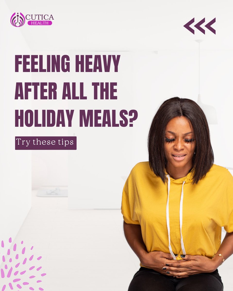 cuticahealth's tweet photo. Feeling heavy after the festive period? These small steps can make a big difference in bouncing back after the holidays.
#CUTICAHealth #Health #HealthTips #HealthFacts #HealthBlog #Detox #Detoxtips #HealthyEating #HealthyLifestyle https://t.co/fsxS8YsDzG
