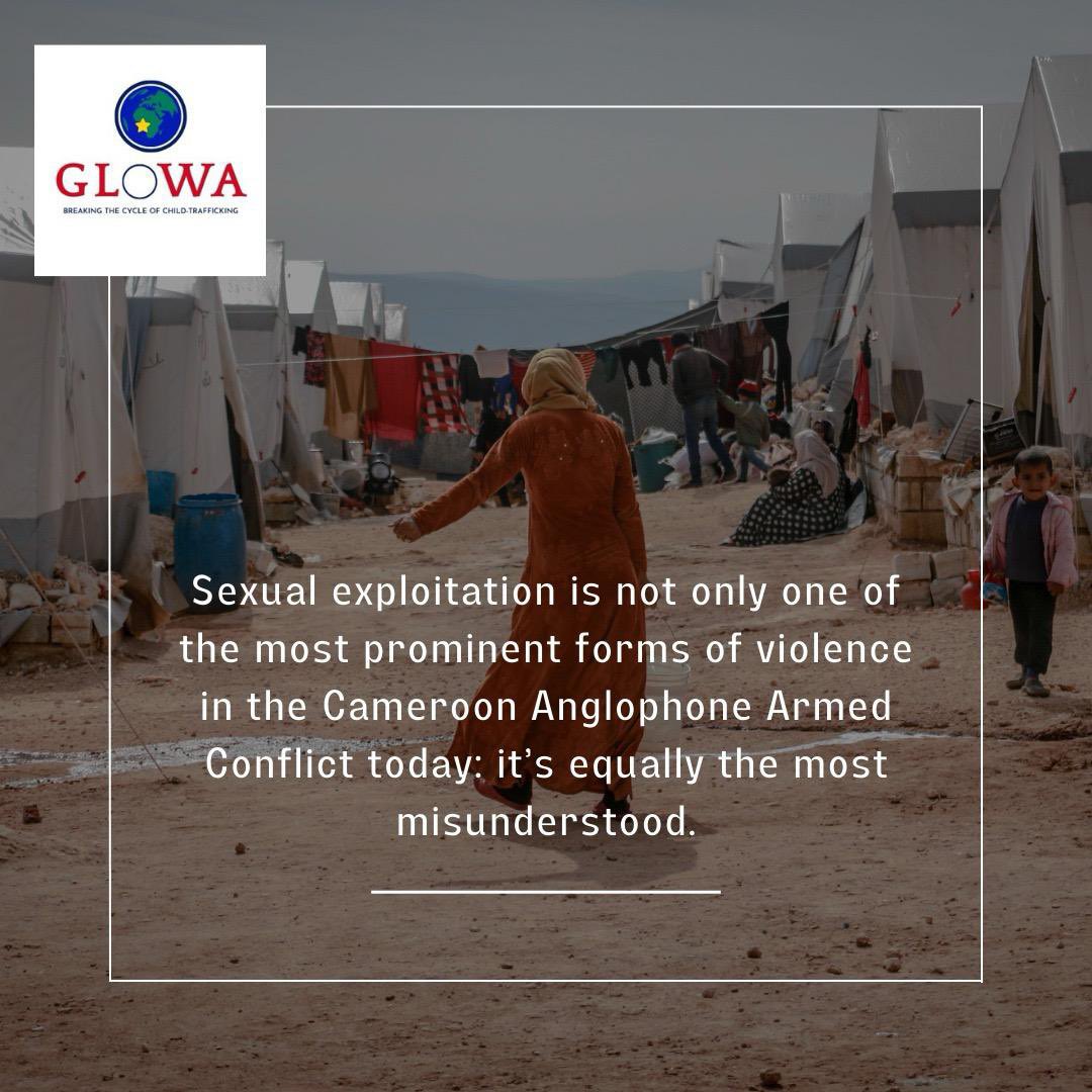 glowa's tweet photo. Breaking the Cycle of Exploitation 💔💪
The Cameroon Anglophone Crisis has left countless women and children vulnerable to sexual exploitation and trafficking. At GLOWA, we empower survivors through education, skills training, and vital resources to help them rebuild their lives. https://t.co/FXAweJwxI8