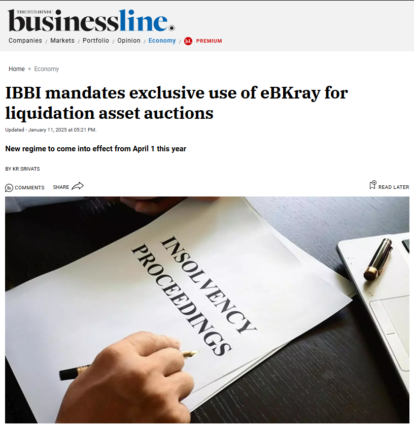Arenesslaw's tweet photo. Our Partner &amp; Head (Insolvency &amp; Banking), Anjali Jain, shared her thoughts in a quote with @businessline Deputy Editor @Krsrivats 
https://t.co/xkPjW6HHRr

 #IBBI #InsolvencyBankruptcy #ArenessLaw #eBrkray #Lawfirms #InsolvencyExpert #InsolvencyAdvice https://t.co/nuBO0F3L59