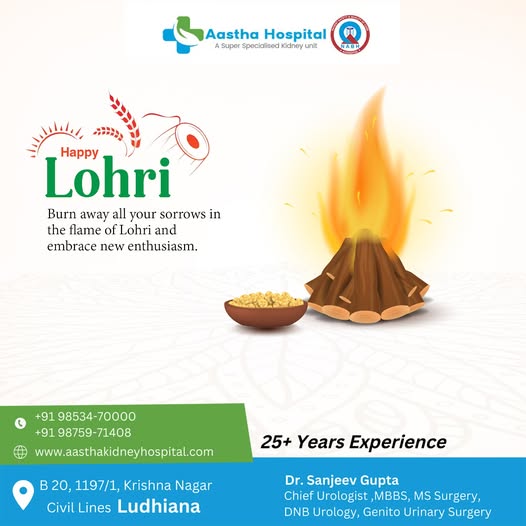 Aastha Hospital (@hospital_aastha) on Twitter photo ๐๐๐ฅ๐๐๐ซ๐๐ญ๐ ๐ญ๐ก๐ ๐๐๐ซ๐ฆ๐ญ๐ก ๐จ๐ ๐๐จ๐ก๐ซ๐ข ๐ฐ๐ข๐ญ๐ก ๐๐จ๐จ๐ ๐๐๐๐ฅ๐ญ๐ก
This Lohri, letโs light up our lives with happiness, health, and positivity. Aastha Kidney & Super Specialty Hospital wishes you and your loved ones a joyful festival filled with laughter ๐๐๐ฅ๐๐๐ซ๐๐ญ๐ ๐ญ๐ก๐ ๐๐๐ซ๐ฆ๐ญ๐ก ๐จ๐ ๐๐จ๐ก๐ซ๐ข ๐ฐ๐ข๐ญ๐ก ๐๐จ๐จ๐ ๐๐๐๐ฅ๐ญ๐ก
This Lohri, letโs light up our lives with happiness, health, and positivity. Aastha Kidney & Super Specialty Hospital wishes you and your loved ones a joyful festival filled with laughter
