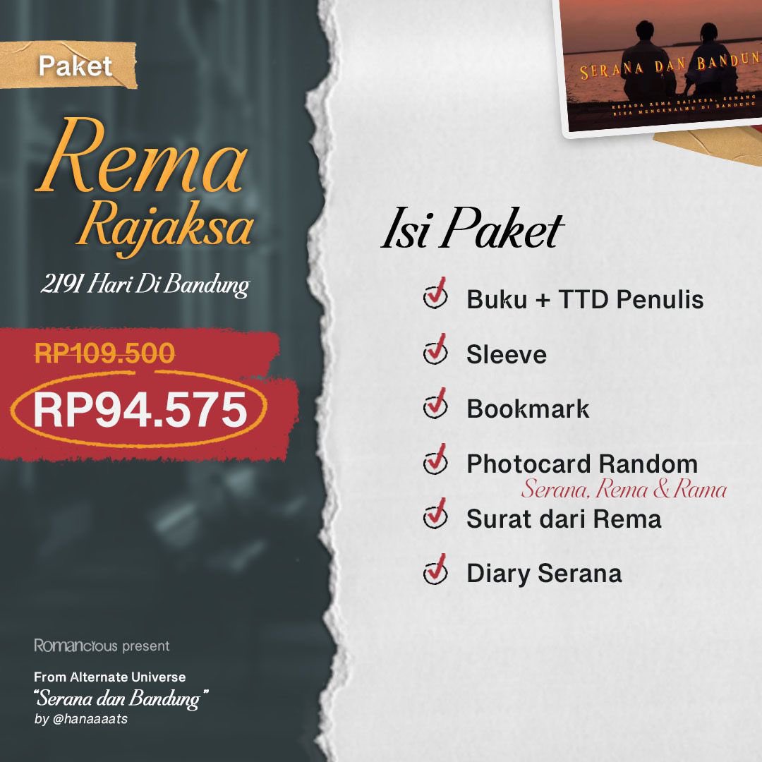 Penerbit Buku Romancious 📚 tweet media