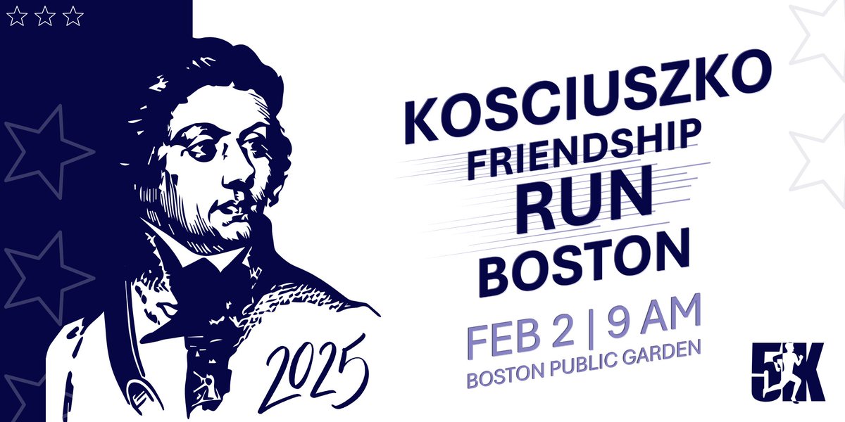belbostonorg's tweet photo. Step into history and honor the legacy of Tadeusz Kosciuszko-a revolutionary hero, champion of liberty &amp; bridge between nations. On Feb 2nd at 9 AM gather at the iconic #Kosciuszko Monument in #Boston Public Garden for a casual 5Kish run celebrating his bday marked on Feb 4th! ⬇️ https://t.co/uPRKHxC3Jh