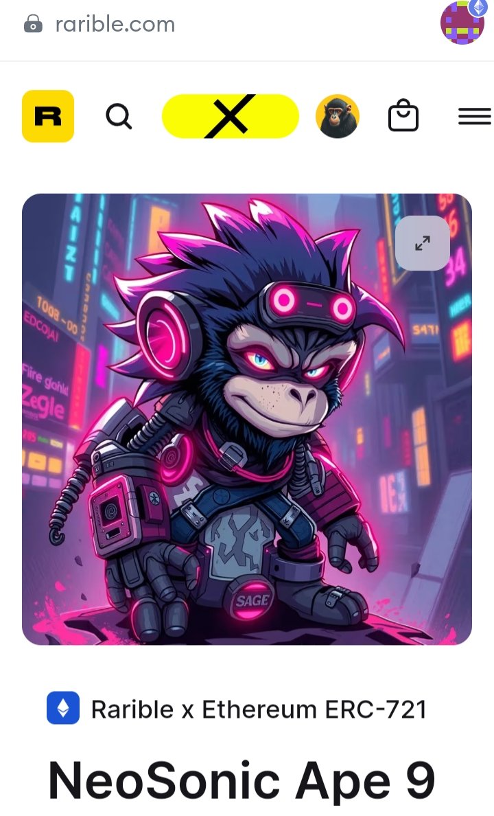 BusinessMy12013's tweet photo. ---NeoSonic Ape⁹--------------
#ShadyNFTs
#NFTArt #CryptoArt #Cyberpunk #ApeArt #DigitalArt #NFTCommunity #NFTCollectors https://t.co/LLKiV1Yt9L