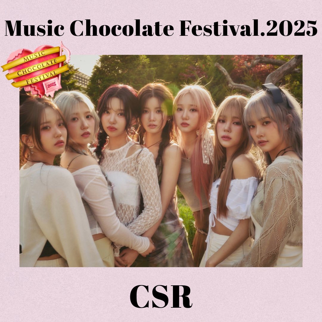 📡.°* 𝙋𝙚𝙧𝙛𝙤𝙧𝙢𝙞𝙣𝙜 𝘼𝙧𝙩𝙞𝙨𝙩𝙨

／
   【 𝐂𝐒𝐑 】 出演決定！
＼

❤︎┈┈┈┈┈┈┈┈┈┈┈┈┈┈┈❤︎

女性アーティストだけのバレンタインフェスが大阪で開催決定🍫💝
🗓️ 2025年2月15日(土)
⏰ Open16:00 Start17:00
📍 Zepp Namba（大阪）

🎫 チケット情報（税込）