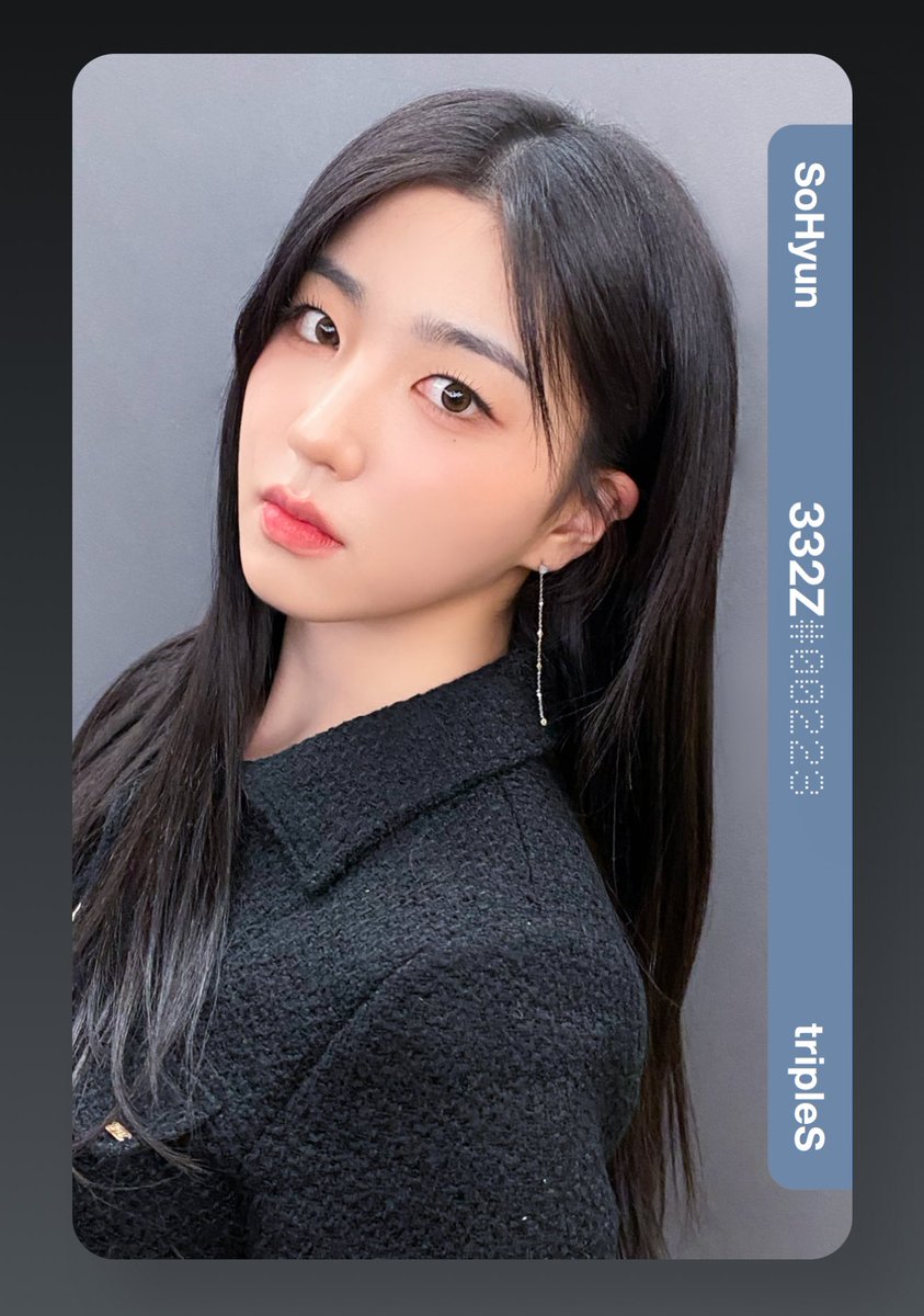 kkumHighley's tweet photo. Sohyun and Joobin objekt giveaway 🎁
Rules
Like 👍 RT 🔂 and Follow 🫂
2 winners, objekt decided by winner order
Ends tomorrow around 10 pm est https://t.co/kxGLiNnbxw