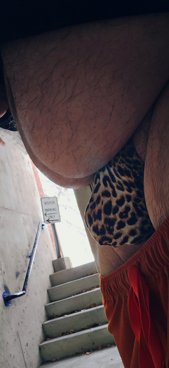 Visit me on the stairs.