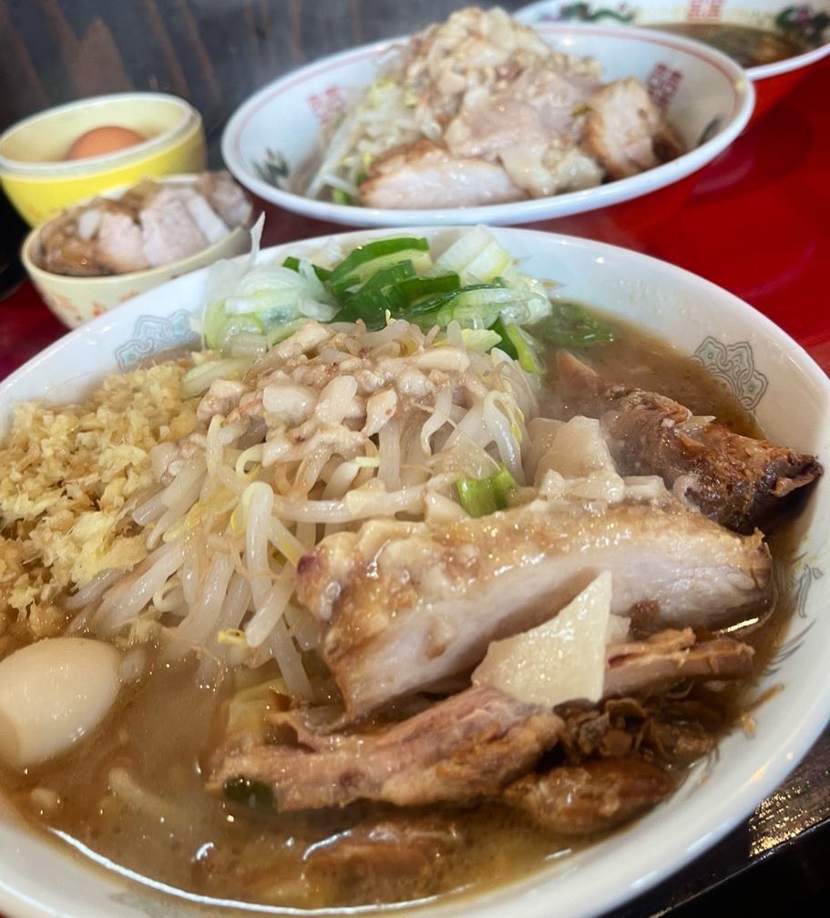 この4杯+その後に喰った仙台二郎×2の、ラーメン二郎計6杯に関しては