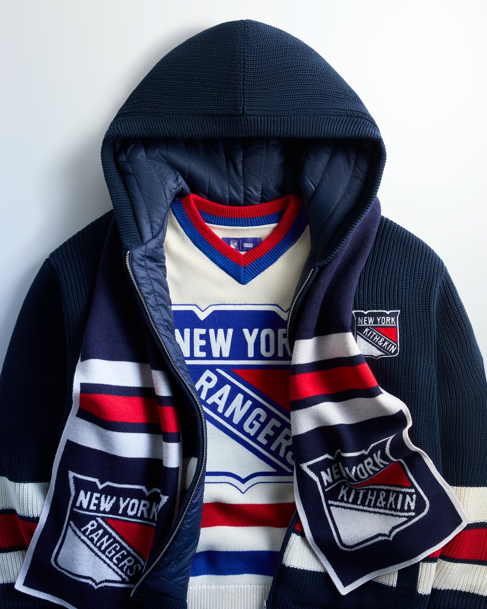 RonnieFieg's tweet photo. KITH FOR THE NEW YORK RANGERS. https://t.co/88JKwrrs6H