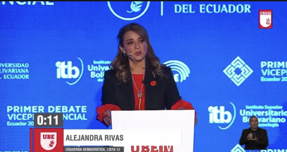 gabyanez8's tweet photo. Seguridad capacidad y voluntad política en favor de la gente, es la Vicepresidenta que el país necesita 🍊🧡🇪🇨 @AleRivas2025 #la12paraEcuador #HazmePata #alerivas #AlejandraRivas #rabascall2025 #SeTrataDeTodos #identificate #DebateVicepresidencial https://t.co/ewxxPIMwTi