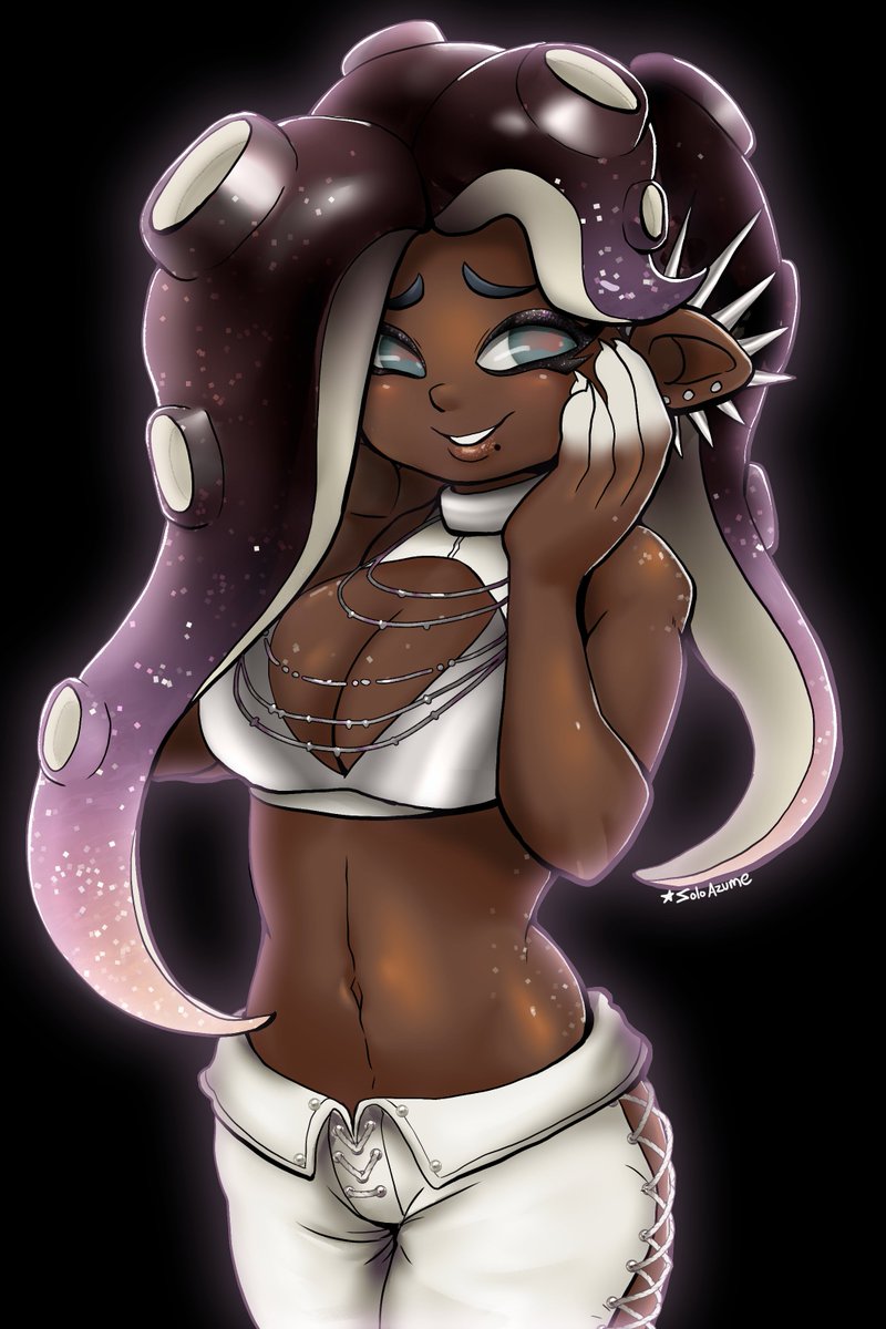 SoloAzume's tweet photo. real my wife loving hours🐙✨
#splatoon #marina #offthehook https://t.co/6kTJoxi5ca