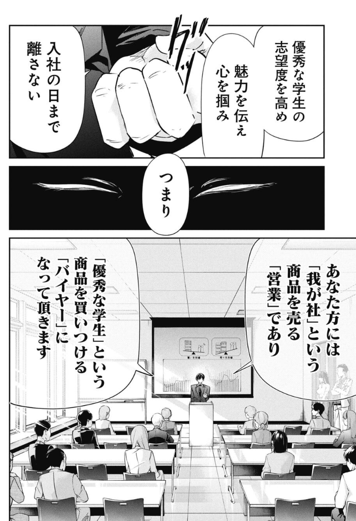 就活は人生を賭けた騙し合いという話 5/6 