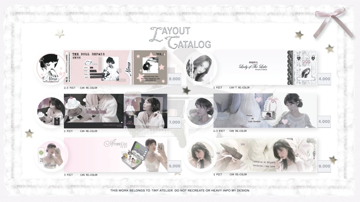 𓊆 ｡　🏚　𓏴𓏴     open  𓊇

help  repost,  thank  yooou  ♡

selamat  hari  senin,  aku  open  layout  made  by  req  dengan  katalog  dibawah  ini.  tolong  mention  aku  setelah  dm  yaaah!   𝟜𝟜𝟜   𖣁  |  

#zonauang   🦷🪓