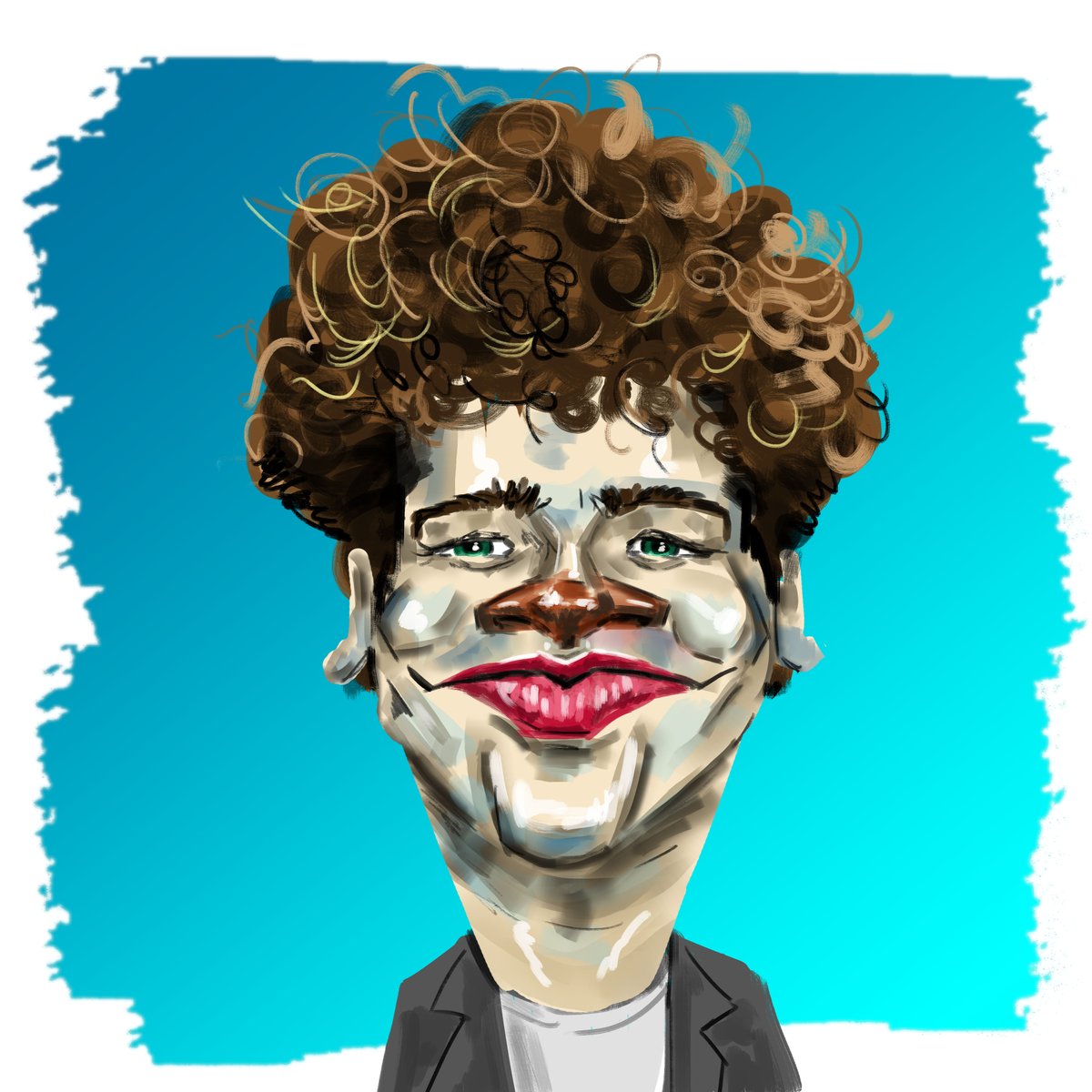 ahdpysha's tweet photo. gaten matarazzo #art #caricature #crgatenmatarazzo #caricatureresolution2025 #portrait #арт #рисунок #шарж #портрет #андруша #фабричный #гродно https://t.co/afp3K0MjqR