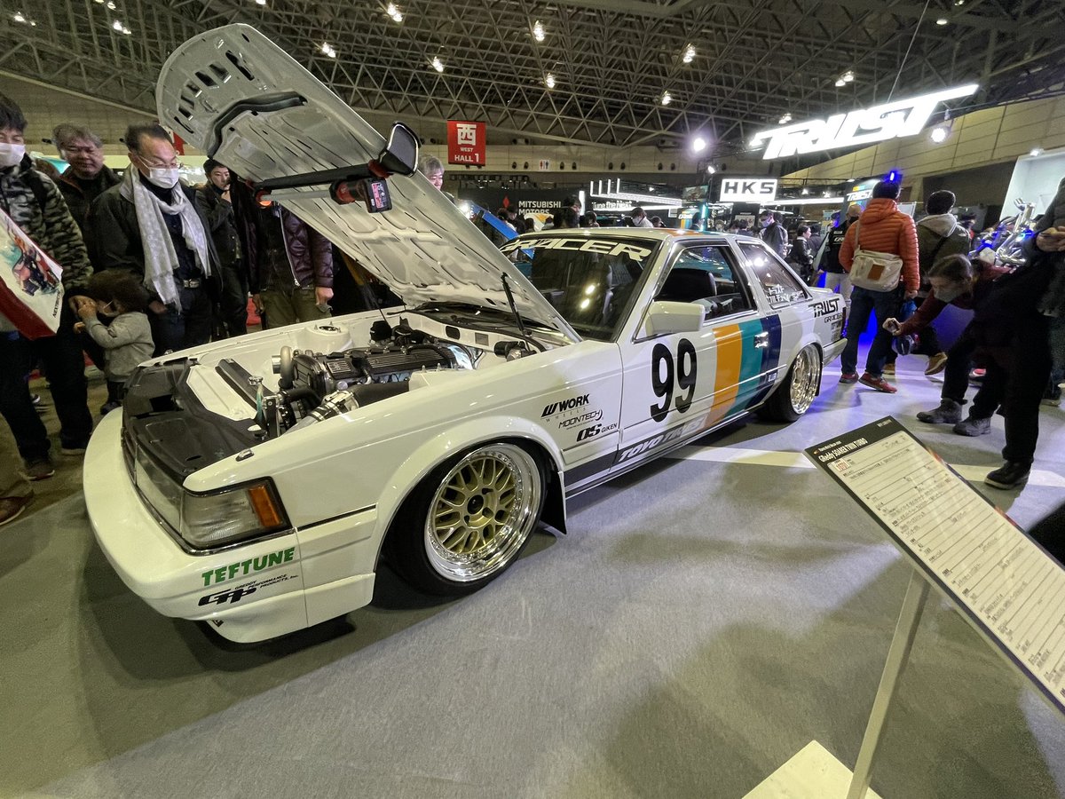 OSGikenOfficial's tweet photo. 【東京オートサロンの1コマ】

OS技研製品が装着されている車両の一部です。

ありがとうございます！
 
#東京オートサロン2025 
#OS技研
#オーエス技研
#トラスト
#特注ピストン
#コンロッド
#クラッチ
#OS技研LSD
#レーシングサービスワタナベ
#アクティブGTR
#シーケンシャル
#OS88 https://t.co/1JkCzXDgCK