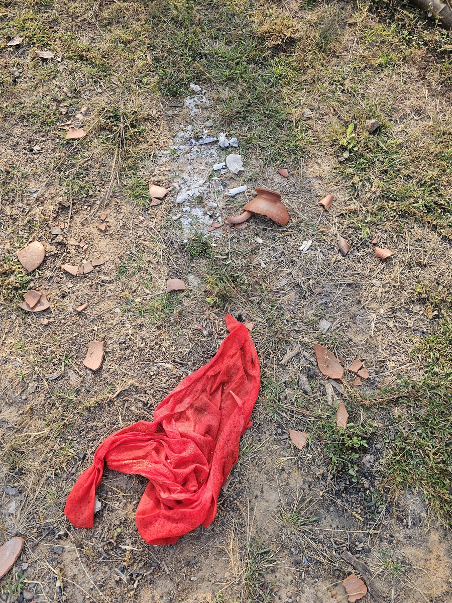 मुकेश की अस्थियां उठाकर रखी थीं हमने, किसी ने अस्थि कलश को फोड़कर अस्थियां बिखेर डालीं ! आज मुकेश के अस्थि विसर्जन की रस्म पूरी की जानी है । मुझे कहीं से पता चला था कि भाई को अधमरा होने तक मारकर उस पर बुलडोजर चलाई गई थी ! 
हम इंसान हैं ?
<a href="/PMOIndia/">PMO India</a> <a href="/ChhattisgarhCMO/">CMO Chhattisgarh</a>
<a href="/vijaysharmacg/">Vijay sharma</a>