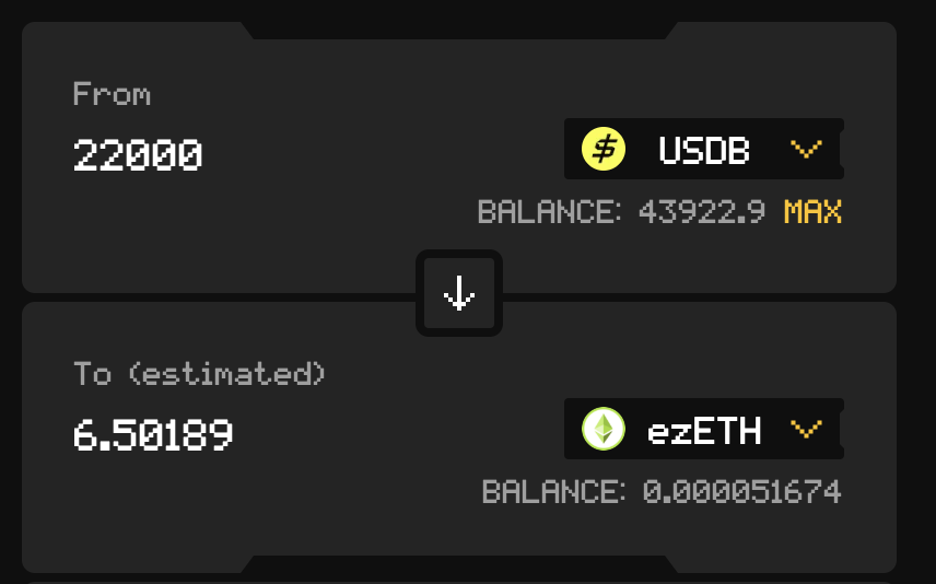 larry_lawliet's tweet photo. I have to tell the truth that @packex_io has the deeper trading depth than thruster which is always regarded as the dex with the deepest trading depth on Blast.🤳 https://t.co/vMk4HevXXI
