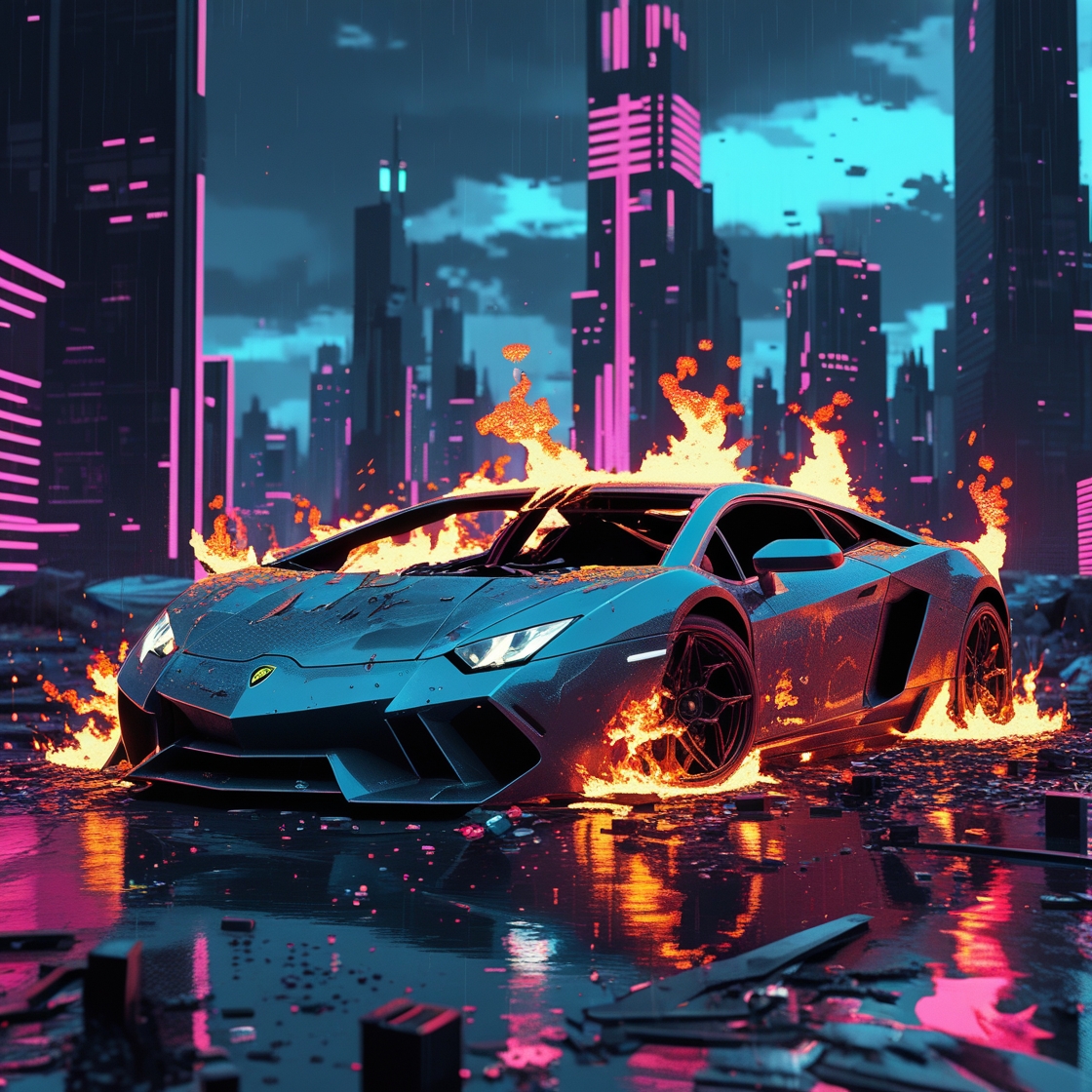 Pixelcarstoken's tweet photo. Many people were harmed by the massive fire in and around Los Angeles (LA), USA, and I am minting an NFT as Pixel Cars. I would like to extend my best wishes to everyone affected by the fire.

https://t.co/giVa7qfNua

#NFT #base #zora #digitalart #abd #fire #la https://t.co/8WRedPp6Zs