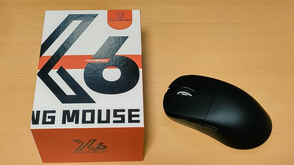 marimo_32's tweet photo. #PCワンズでみつけた #MOTOSPEED
ワンズちゃんねるで紹介されたX6、お迎えしました～✨
軽さは言うまでもなく、DPIが細かく設定できるのでCADやGUIプログラミングで凄い使いやすくて良き(〃´ω`〃) お値段的にも仕事用にしてみたけれど、プライベートでも欲しくなりそう( ≧∀≦) https://t.co/Ro1ZiB3fIg