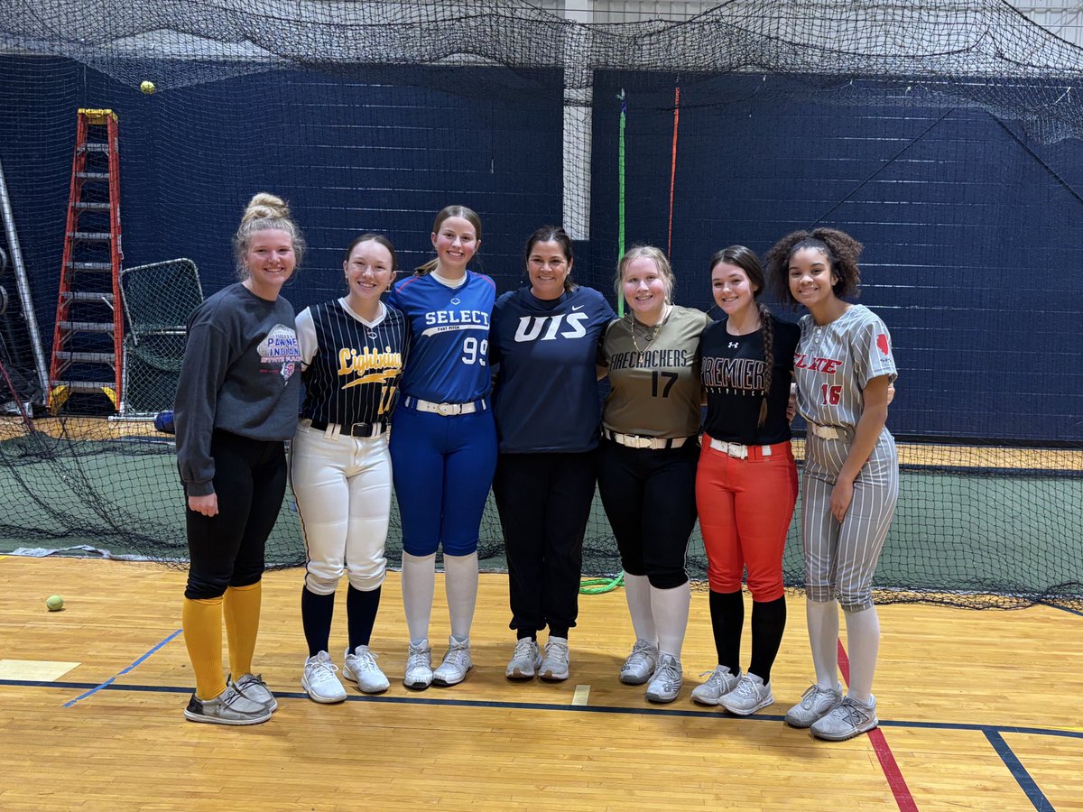 Emily Webb (@emilywebbrhp26) on Twitter photo I had such an amazing time at the hitting and pitching camps of <a href="/UIS_Softball/">UIS Softball</a> Thank you coaches for such a fun day and I was so happy to meet my future teammates!! ⭐️⭐️<a href="/SelectMcManus/">Select Fastpitch-McManus 18U</a> <a href="/CoachShannonG19/">Shannon Guthrie</a> I had such an amazing time at the hitting and pitching camps of <a href="/UIS_Softball/">UIS Softball</a> Thank you coaches for such a fun day and I was so happy to meet my future teammates!! ⭐️⭐️<a href="/SelectMcManus/">Select Fastpitch-McManus 18U</a> <a href="/CoachShannonG19/">Shannon Guthrie</a>