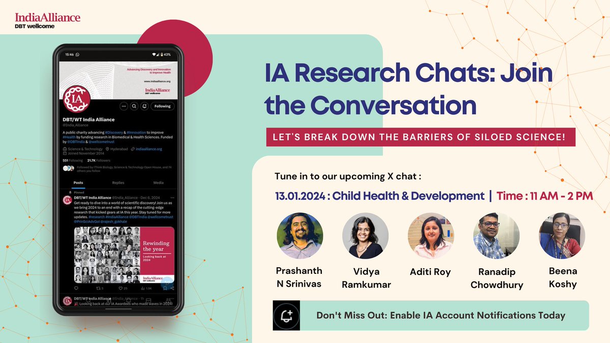 DBT/WT India Alliance tweet media