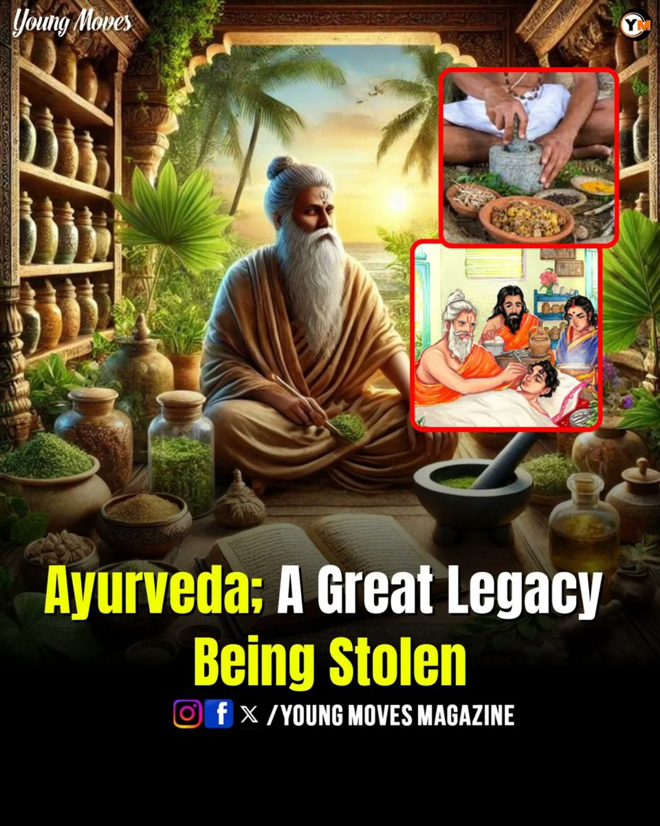 IndiaThinkForum's tweet photo. Ayurveda; A Great Legacy Being Stolen
Read: https://t.co/CmpbTSq52H
Donate to support: https://t.co/e9uy3qMpAA
#YoungMoves #Ayurveda #medicine #History #Bharat #research #india #Westernisation #NationalYouthDay #HappyLohri2025 https://t.co/j2QazHAlij