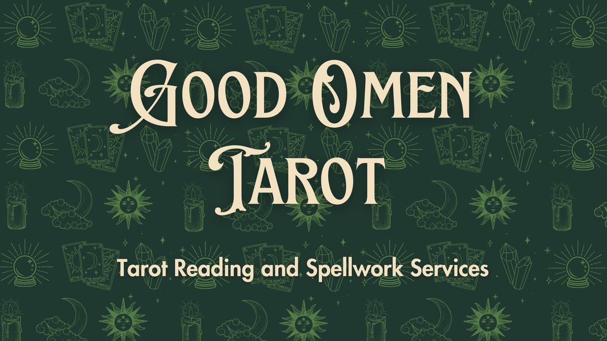 goodomentarot's tweet photo. Tip jar💰: https://t.co/ILe4d2PhA2

SPECIAL OFFER: Donation-based tarot readings are open! Send me a DM to book.

All of my services are available, check it out and browse ⭐️ https://t.co/1rltlZXw53
