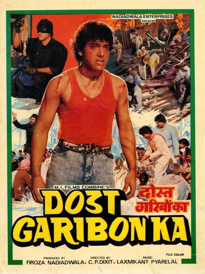 BollyMemories's tweet photo. #36YearsOfDostGaribonKa 13Jan1989
#Govinda #Neelam #SumeetSaigal #RazaMurad #SatishShah
#AnandBakshi
#LaxmikantPyarelal
#CPDixit https://t.co/1lzF3ak3cY