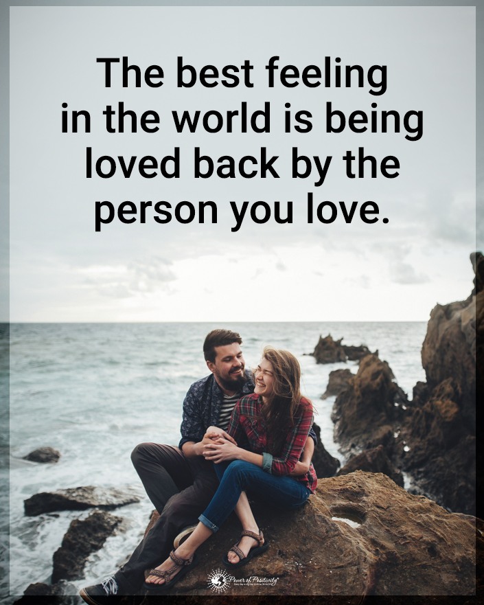 LIVEpositivity's tweet photo. The best feeling in the world is being loved back by the person you love. 💖✨ https://t.co/eJsQY7x8cj