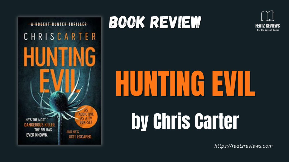 FeatzR's tweet photo. Another 5-star read from #ChrisCarter.
Visit the blog for my review of #HuntingEvil, the 10th book in the #RobertHunter series. Buckle up—this one’s a wild ride! https://t.co/Y3LiuBwQ5c
Happy Reading! https://t.co/xUWXSjyU82