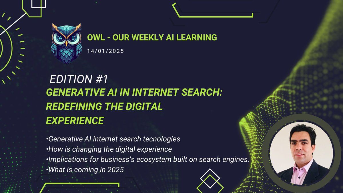 Generative AI is changing the game for internet search!
SEO professionals and content creators—are you prepared? AI-powered search engines deliver direct answers, cutting down clicks and web traffic.

📌 Learn what’s happening and how to adapt: tinyurl.com/5n72a9bc