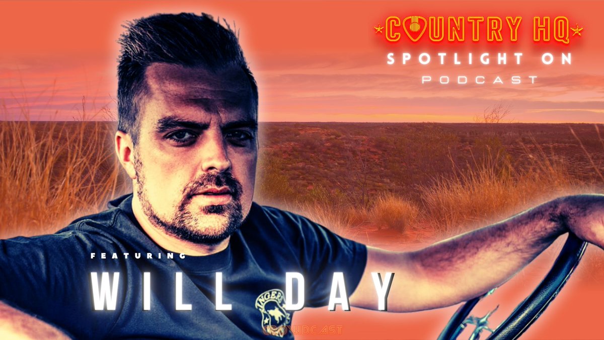 CountryHQ's tweet photo. In this episode of the Country HQ Spotlight On podcast, host Adam Simon sits down with rising country star @willdayofficial to discuss his latest single, "My Kinda Crowd" as we continue the countdown to @TCMF_Official 2025
https://t.co/UyhQHEAcdu https://t.co/QkNKXnqTq9