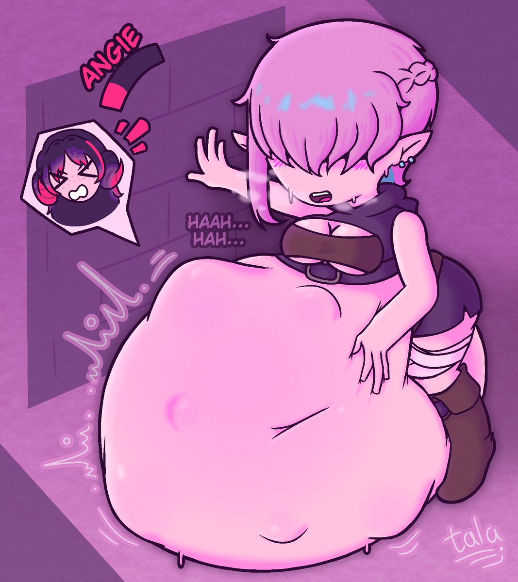 yeah she's getting digested soon just give me a few 9999999999999999999 hours

comm for <a href="/BestgirlRosa/">Rosa🌸</a> . . . featuring a struggling <a href="/AngieAlter/">AngieAlter</a> !!!!!!