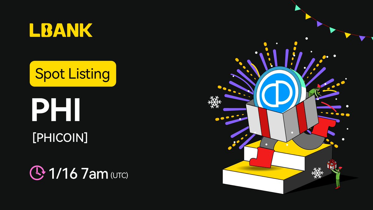 LBankUpdates's tweet photo. 🌈  New #listing

🌟 $PHI (PHICOIN) will be listed on LBank!  @PhicoinNet 

PHICOIN (PHI) is a high-performance Proof-of-Work (PoW) Infrastructure designed to deliver speed, security, and broad scalability for decentralized applications.

❤️ Details:  https://t.co/6YNcvMeTbo https://t.co/pMwCmQ7VXw