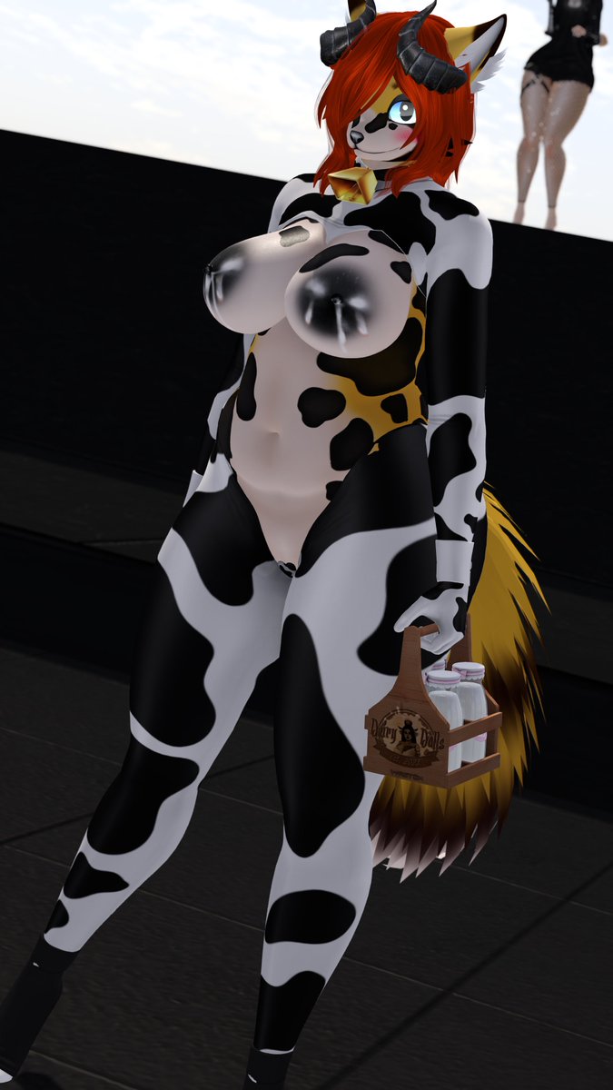🐮 Moooo~
Whenever you are thirsty, you can trust on Cow Alexsa

#SecondLifeNSFW #FurryNSFW #SLFurryNSFW #Furry #SecondLifeFurry #SlFurry