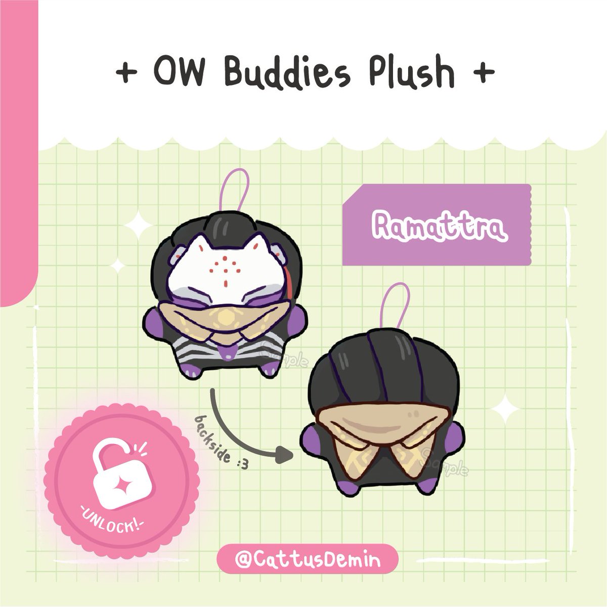 CattusDemin's tweet photo. Thank you for being so interested!✨
as the number has reached the goalll
💜Preorder for Rams is here💜
⊹ ₊⋆｡ Start today, till 13 February 2025 ｡⋆₊ ⊹
. 
link in the reply🔻
#OverwatchFanart #ramattra https://t.co/6L7u9p62ry