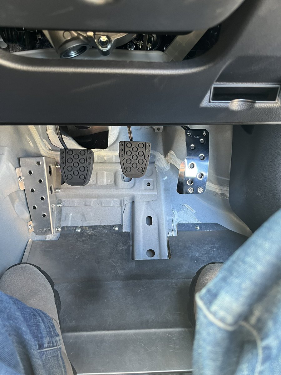 ペダルついた。