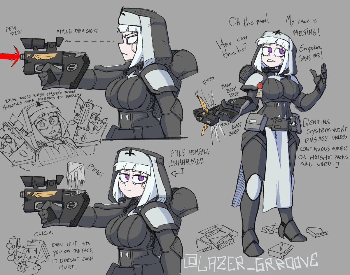 lazer_groove's tweet photo. Wanted to draw more "how to" because it's fun but decided to end with these. Got other stuff to work for now.

And theres not even a point to literally draw an explanation since those types will ignore and repeat the same things, because literacy is as dead as media literacy lol https://t.co/sPxOMOeu3A