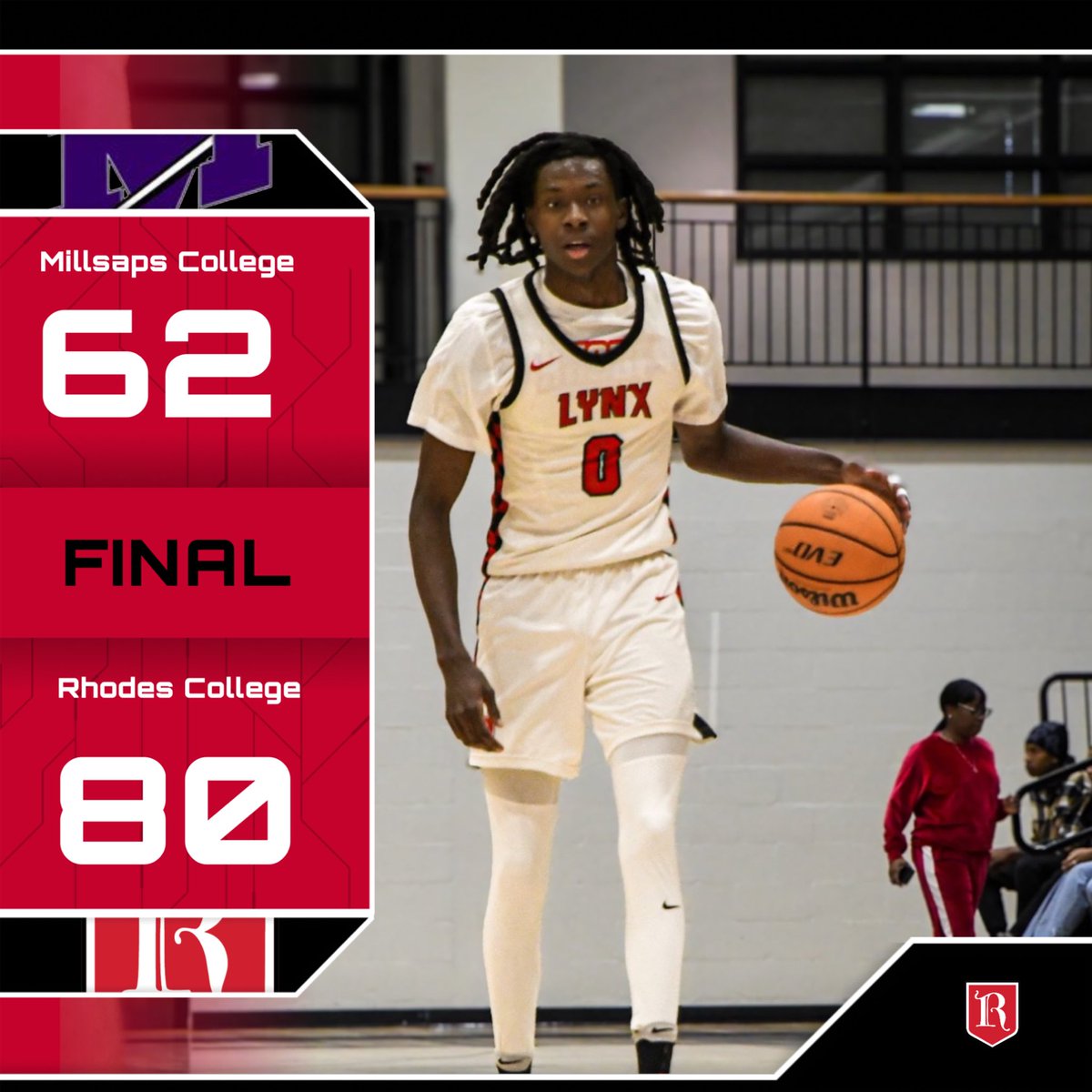 🚨 FINAL FROM MALLORY 🚨

Shawn Jones Jr with a career high 25 points! 

Shawn Jones Jr: 25 pts, 10 reb, 5 ast
Trevor Lombard: 14 pts, 8 reb 
Kaleb Green: 13 pts, 4 reb