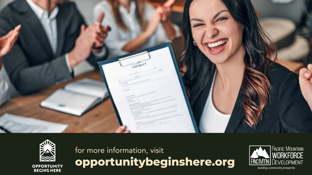 “This initiative is deeply personal,” said PacMtn CEO William Westmoreland. “Opportunity Begins Here is about breaking barriers, fostering equity, and creating lasting opportunities for all.”
🔗 worksourcepacmtn.org/opportunity-be…

#OpportunityBeginsHere