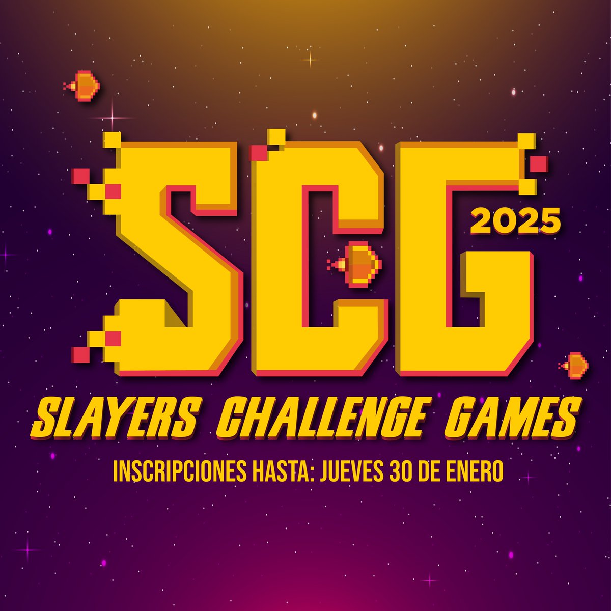 SlayerAssoc's tweet image. ¡Atención, Slayers! 🛡️⚔️

La fecha clave está aquí: jueves 30 de enero. 📅 Este es tu momento para inscribirte y demostrar tus habilidades en el SCG 2025 Hispano.