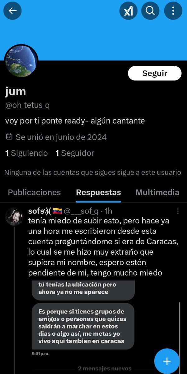 Mrvtt_'s tweet photo. El maldito de @oh_tetus_q  está atentando y amenzando contra jóvenes y opositores VENEZOLANOS intentando amedrentar contra ellos doxeandoles sus nombres y ubicaciones para colaborar en la operación de secuestro chavista "tun tun", el individuo NO es venezolano ya que en post... https://t.co/RhlgYhKXaa