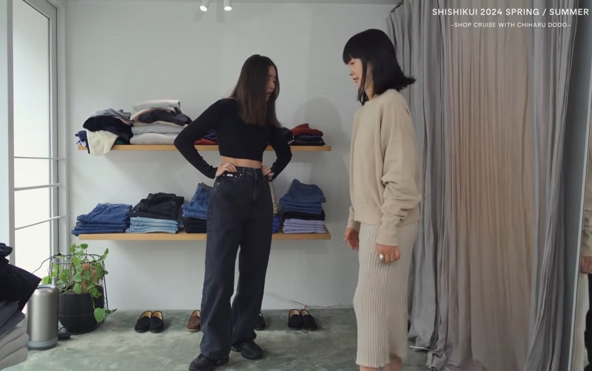 デニムは百々千晴さんのthe shishikuiしか履いてないくらいヘビー