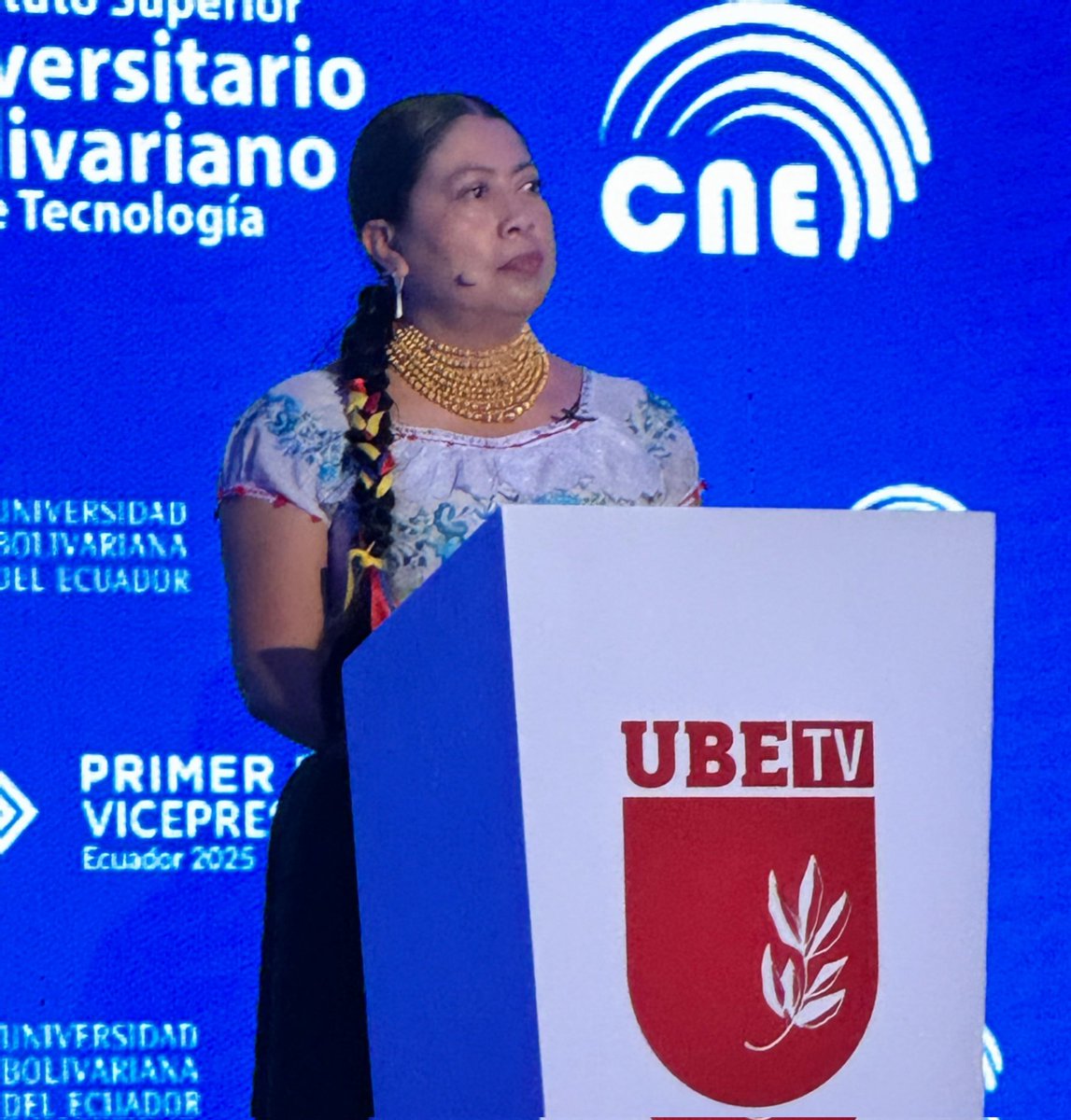 "Dentro de nuestro plan económico impulsaremos la minería legal, responsable y sostenible. No puede ser que el 70% de la minería sea ilegal y que los recursos que pertenecen a los ecuatorianos se vayan del país. Si se maneja adecuadamente, la minería legal puede ser una gran