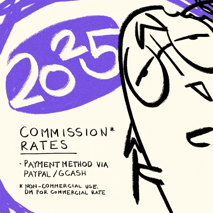 Thank you so much for waiting! Here's my rates for 2025! LETS GOOO!! As usual always DM for inquiries!
YEEEEEY! 