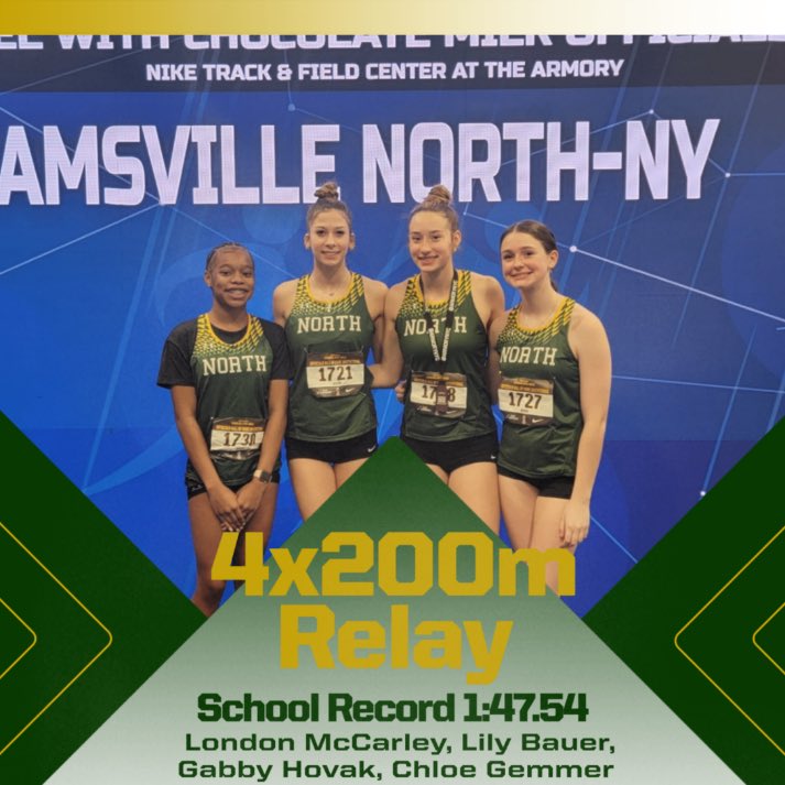 WNXCTF's tweet image. 2 records set this weekend in NYC!

Shuttle hurdles and 4x200
