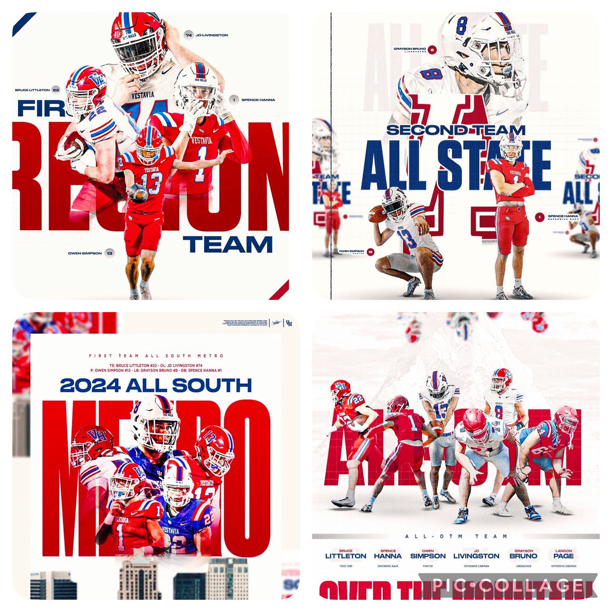 Owen Simpson (@owen_simpson17) on Twitter photo Grateful for the post season awards!
1st team All Over the Mountain
1st team All Metro
1st team All Region
2nd team All State
<a href="/trlong02/">Ty Long</a> <a href="/KyleCoale/">kyle coale</a> <a href="/UCF_Football/">UCF Football</a> <a href="/1rebelfootball/">Vestavia Hills Football</a> <a href="/PeteAlamar/">pete alamar</a> <a href="/CoachBeckton/">Sean Beckton</a> Grateful for the post season awards!
1st team All Over the Mountain
1st team All Metro
1st team All Region
2nd team All State
<a href="/trlong02/">Ty Long</a> <a href="/KyleCoale/">kyle coale</a> <a href="/UCF_Football/">UCF Football</a> <a href="/1rebelfootball/">Vestavia Hills Football</a> <a href="/PeteAlamar/">pete alamar</a> <a href="/CoachBeckton/">Sean Beckton</a>