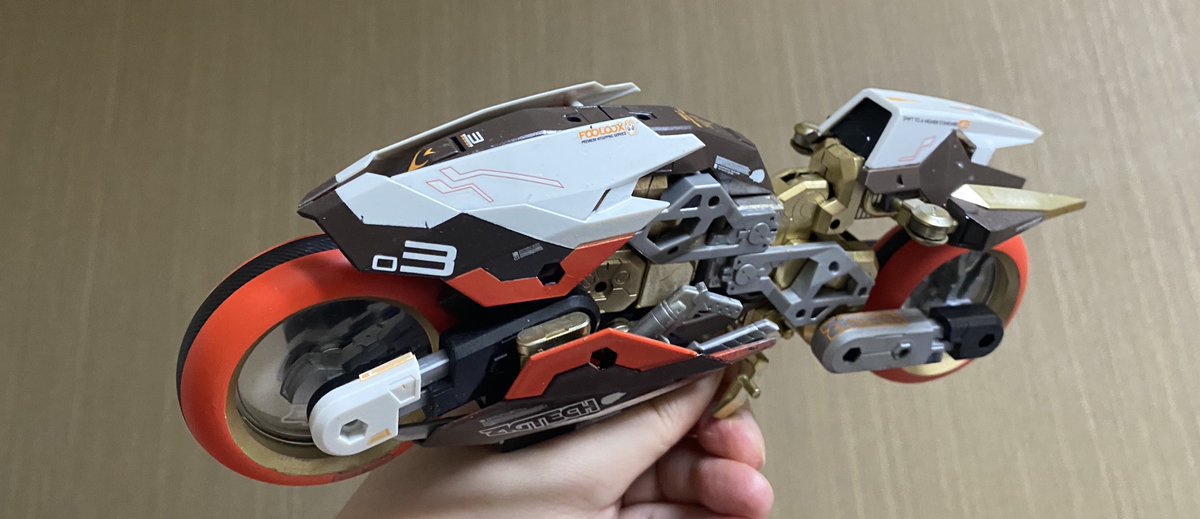 塗装完成品 ラピッドレイダー ミキシング ジャンク品 久しぶりに無改造塗装だけのラピッドレイダー引っ張り出してきたけど
